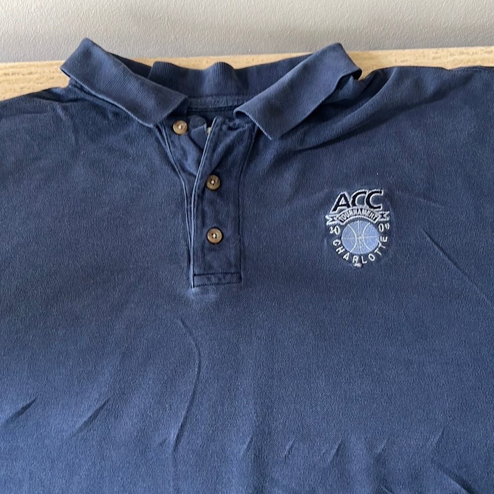One Vintage Men's polo ftom ACC basketball tournament in Charlotte 2000 / XXL